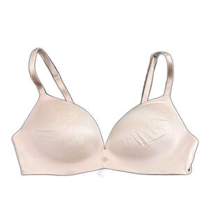 Victoria's Secret Bra 38B Light Beige Neutral TShirt Light Padded No Wire Comfy